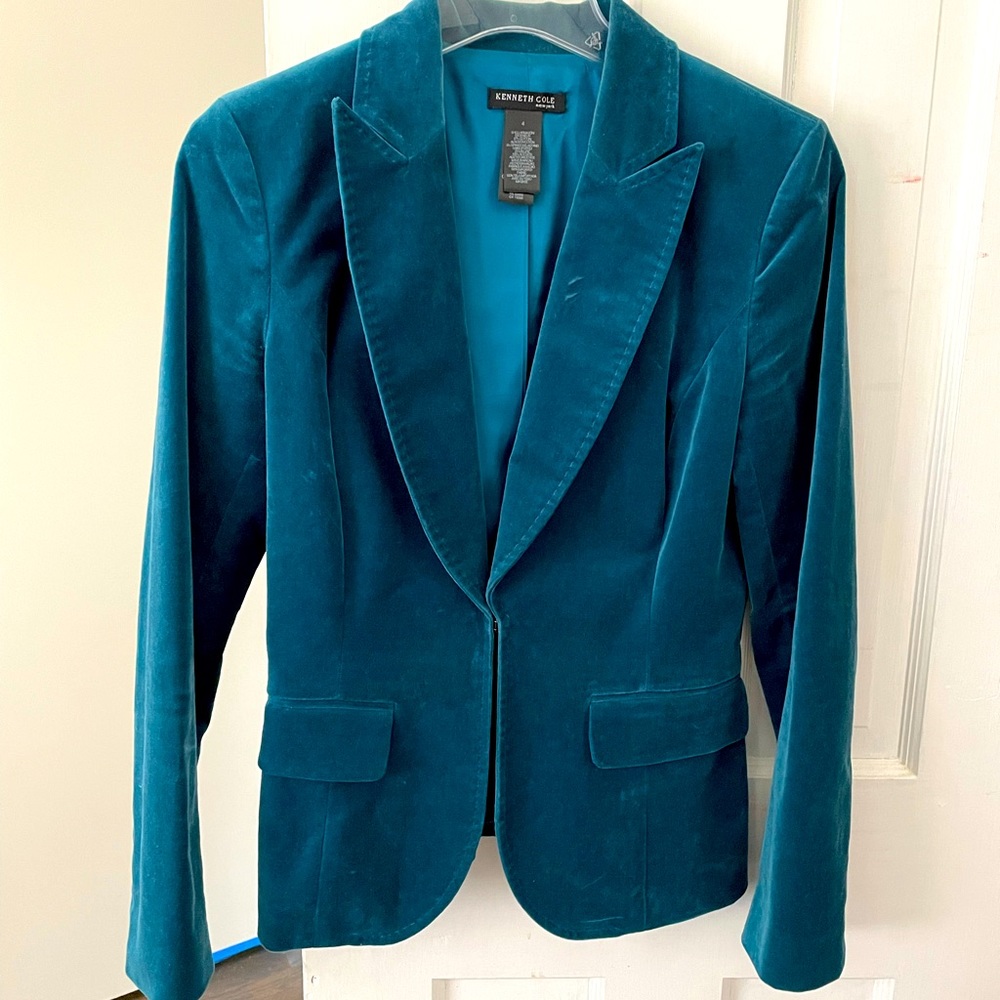 Kenneth Cole Velvet Blazer